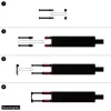 Kabelių valdymo skydelis PATCHBOX Patchcatch Solo 24-Pack Juoda Red