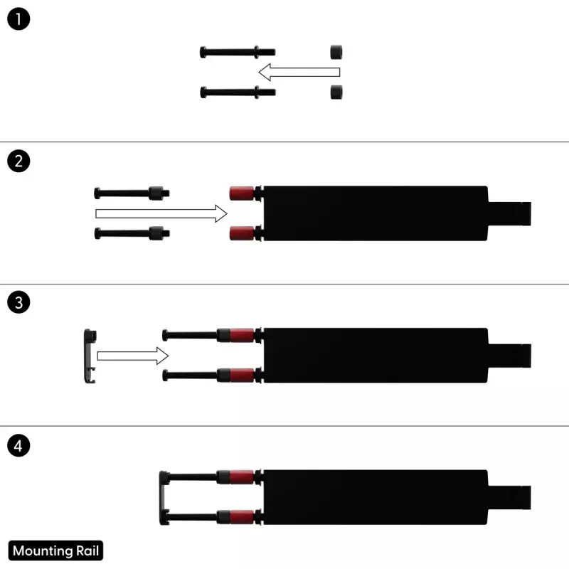 Kabelių valdymo skydelis PATCHBOX Patchcatch Solo 24-Pack Juoda Red