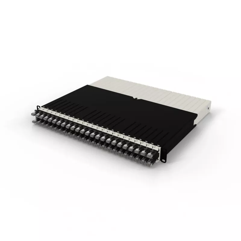 Tinklo kabelis PATCHBOX PONEX8STPBK RJ-45 Cat6a 0,8 m Juodas