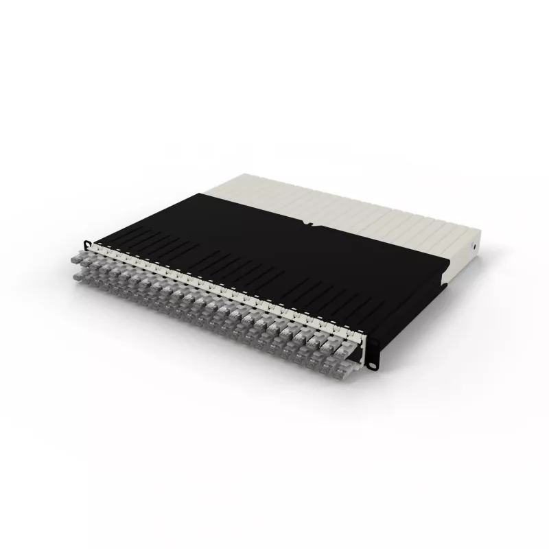 Tinklo kabelis PATCHBOX PONEX8STPSL RJ-45 Cat6a 0,8 m pilkas