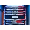 PATCHBOX PBCX8K kabelių tvarkyklė Stovas Kabelių laikiklis Juoda 4 vnt.