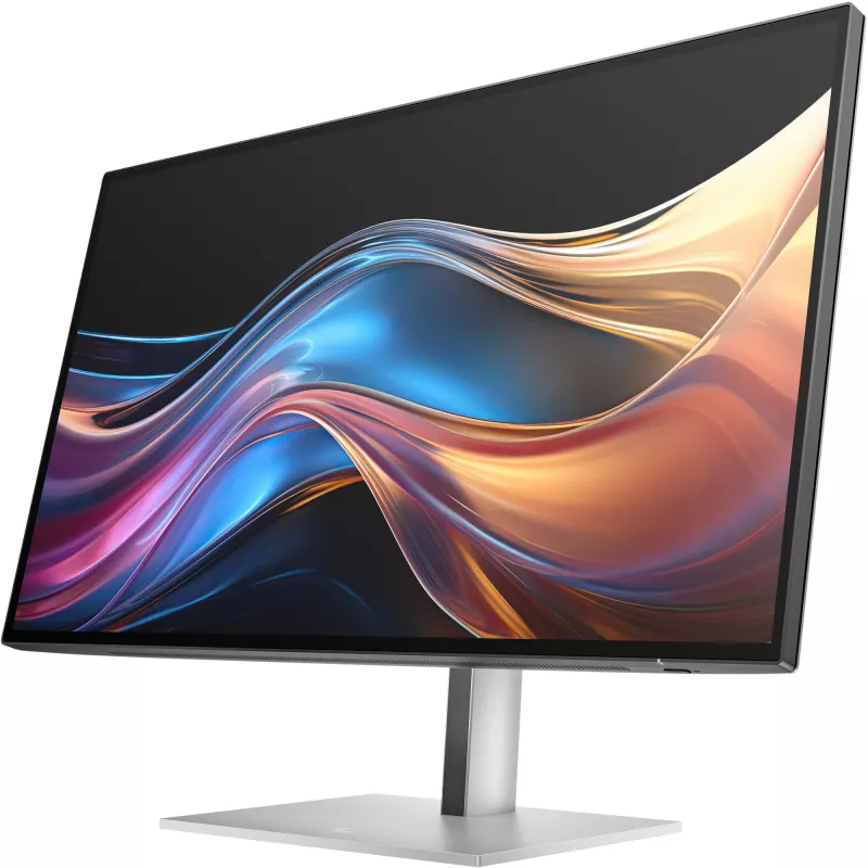 HP Series 7 Pro 27 colių QHD monitorius - 727pq, 68,6 cm (27 colių), 2560 x 1440 pikselių, Quad HD, LCD, 5 ms, juodas