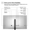HP Series 7 Pro 27 colių QHD monitorius - 727pq, 68,6 cm (27 colių), 2560 x 1440 pikselių, Quad HD, LCD, 5 ms, juodas
