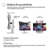 HP Series 7 Pro 27 colių QHD monitorius - 727pq, 68,6 cm (27 colių), 2560 x 1440 pikselių, Quad HD, LCD, 5 ms, juodas