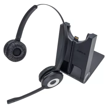 Jabra Pro 920 Duo ausinės belaidės galvos juostos tipo biurui / skambučių centrui juodos