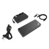 Lenovo 40AF0135UK nešiojamojo kompiuterio dokas / prievado replikatorius Laidinis USB 3.2 Gen 1 (3.1 Gen 1) Type-C Juoda