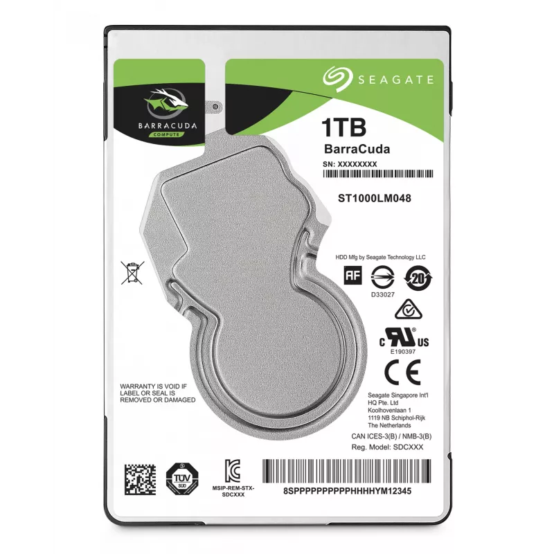 HDD Seagate BarraCuda 1000GB 2,5 colio SATA ST1000LM048