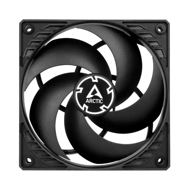 ARCTIC P12 Silent – slėgiui optimizuotas ypač tylus 120 mm ventiliatorius