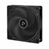 ARCTIC P12 Silent – slėgiui optimizuotas ypač tylus 120 mm ventiliatorius
