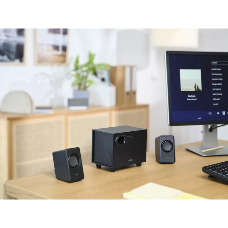 Trust Avora 2.1 garsiakalbių rinkinys 9 W PC juodas 2.1 kanalų 2 krypčių