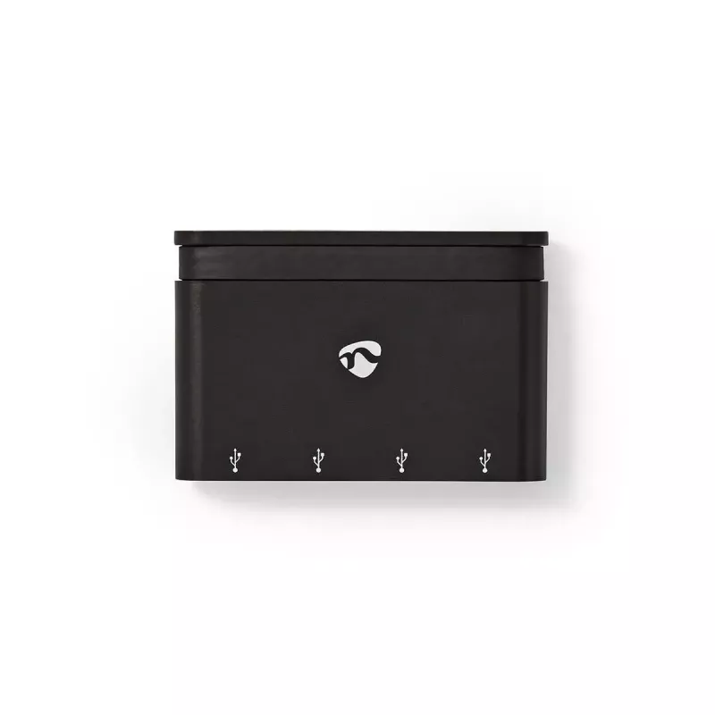 USB šakotuvas Nedis TCARF200BK USB 3.2 Gen 1 Type-C juodas