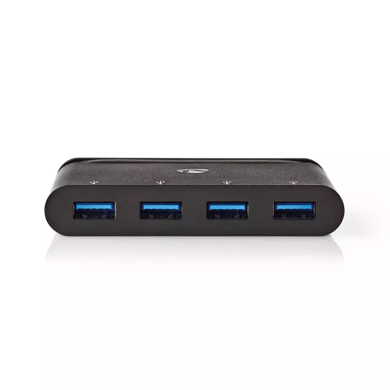 USB šakotuvas Nedis TCARF200BK USB 3.2 Gen 1 Type-C juodas