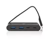 Nedis TCARF250BK USB 3.2 Gen 1 Type-C šakotuvas, juodas