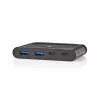 Nedis TCARF250BK USB 3.2 Gen 1 Type-C šakotuvas, juodas