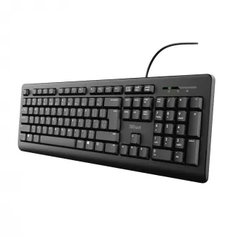 Trust TK-150 klaviatūra Office USB QWERTZ vokiečių juoda