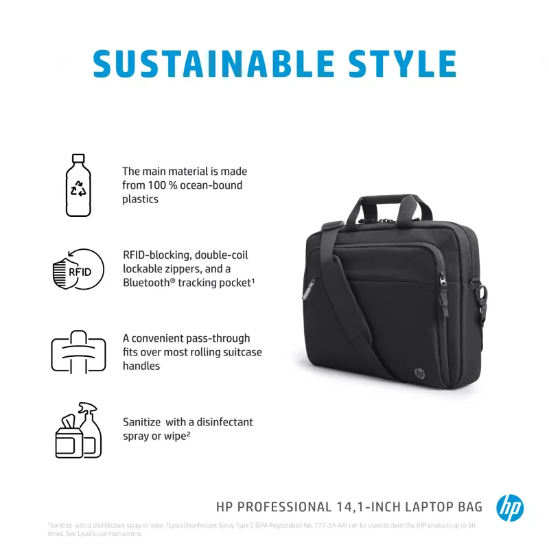 HP Professional 14,1 colio nešiojamojo kompiuterio krepšys