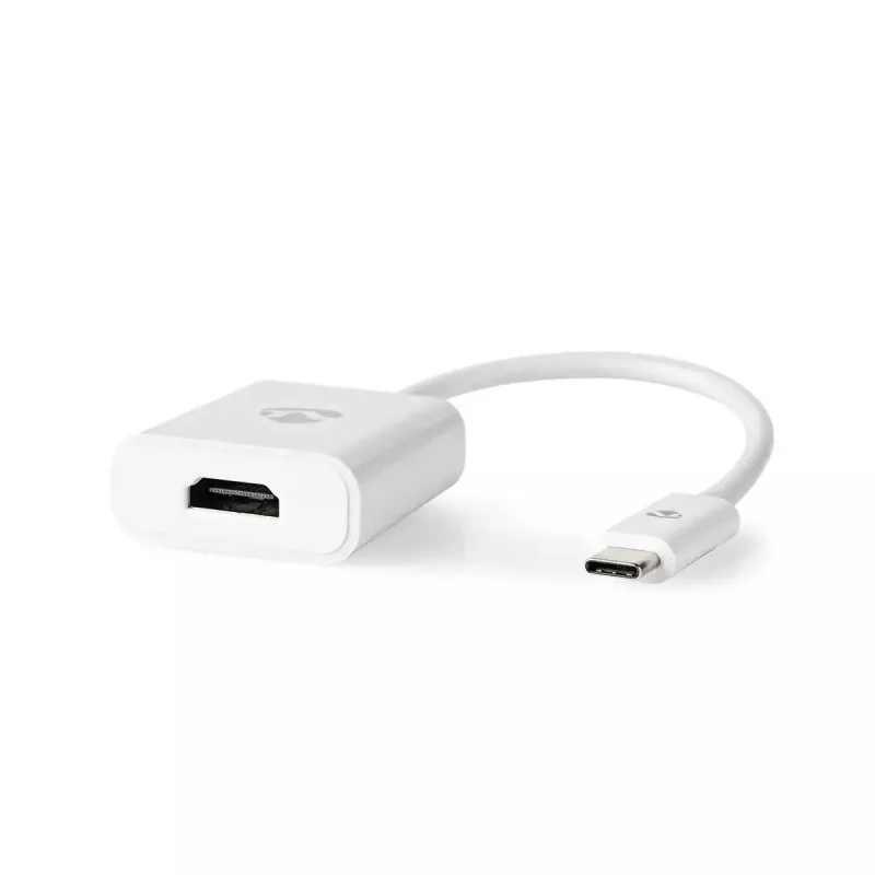 USB grafikos adapteris Nedis CCGB64651WT02 3840 x 2160 pikselių Balta