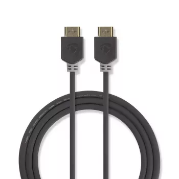 HDMI laidas Nedis CVBW34000AT30 3 m HDMI A tipo Kištukas Antracito