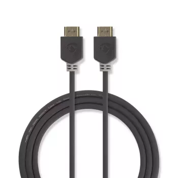 HDMI laidas Nedis CVBW35000BK10 1m HDMI Type A vyriška Anthracite