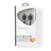 HDMI laidas Nedis CVBW35000BK10 1m HDMI Type A vyriška Anthracite