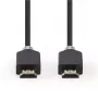 HDMI kabelis Nedis CVBW35000BK20 2 m HDMI A tipo juodas