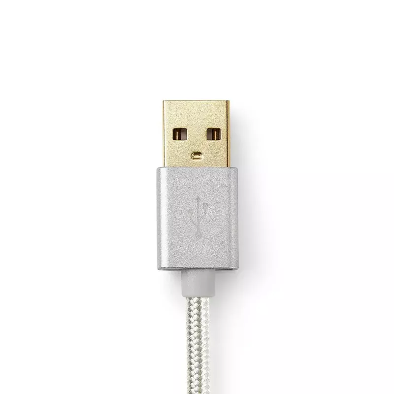 Mobiliojo telefono laidas Nedis CCTB39300AL30 Aliumininis 3 m USB A Lightning