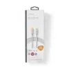 Lightning laidas Nedis CCTB39650AL10 1 m aliuminio USB-C
