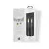 Laidas Lightning Nedis CCTB39650AL20 2m USB C aliuminis