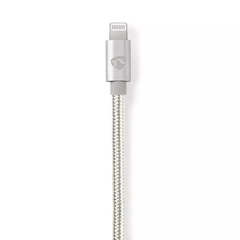 Laidas Lightning Nedis CCTB39650AL20 2m USB C aliuminis