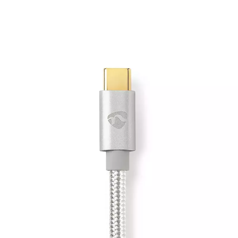 Laidas Lightning Nedis CCTB39650AL20 2m USB C aliuminis