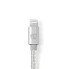 Laidas Lightning Nedis CCTB39650AL20 2m USB C aliuminis