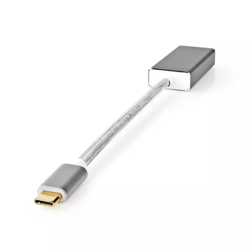 Vaizdo kabelio adapteris Nedis CCTB64450AL02 0.2 m USB Type-C DisplayPort