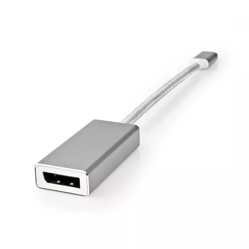 Vaizdo kabelio adapteris Nedis CCTB64450AL02 0.2 m USB Type-C DisplayPort
