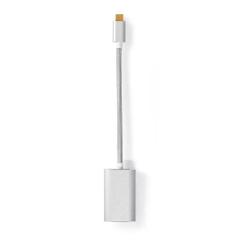 USB grafikos adapteris „Nedis“ CCTB64680AL02 USB 3.2 Type-C, sidabrinis