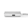 Nedis CCTB64680AL20 vaizdo kabelio adapteris 2 m HDMI Type A USB Type-C Sidabrinis