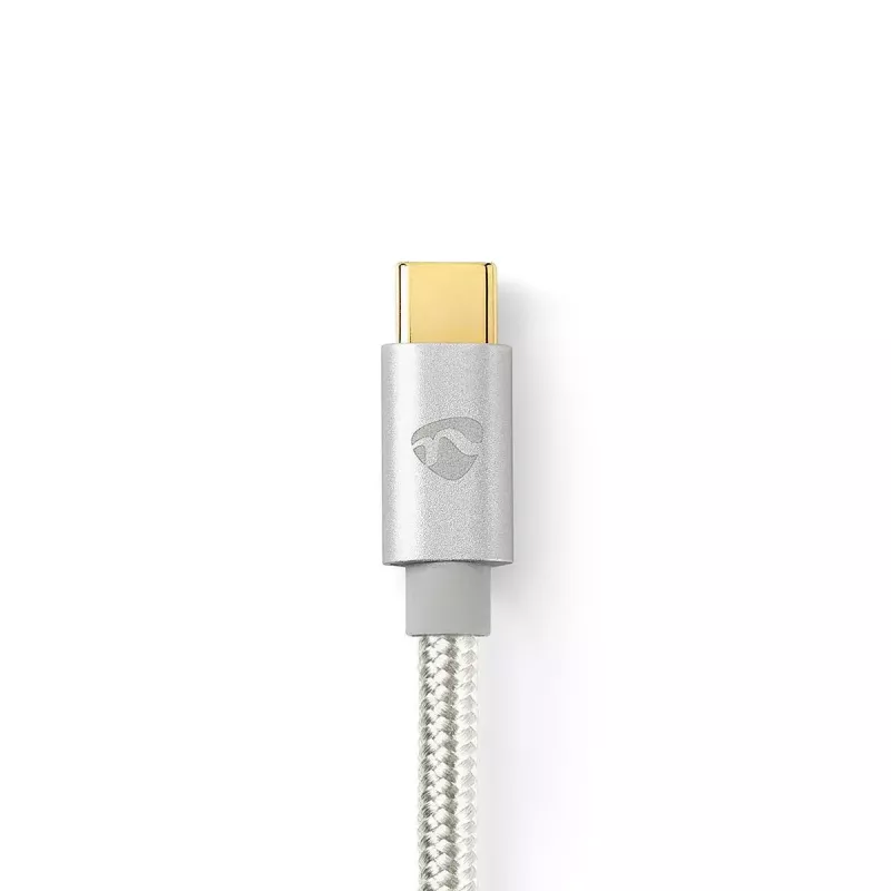 Garso kabelis Nedis CCTB65940AL10 1 m USB-C į 3,5 mm aliuminio