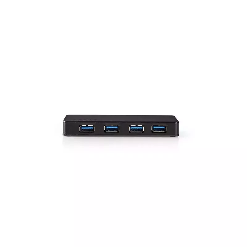 USB šakotuvas Nedis UHUBU3420BK USB 3.2 Gen 1 Micro-B juodas