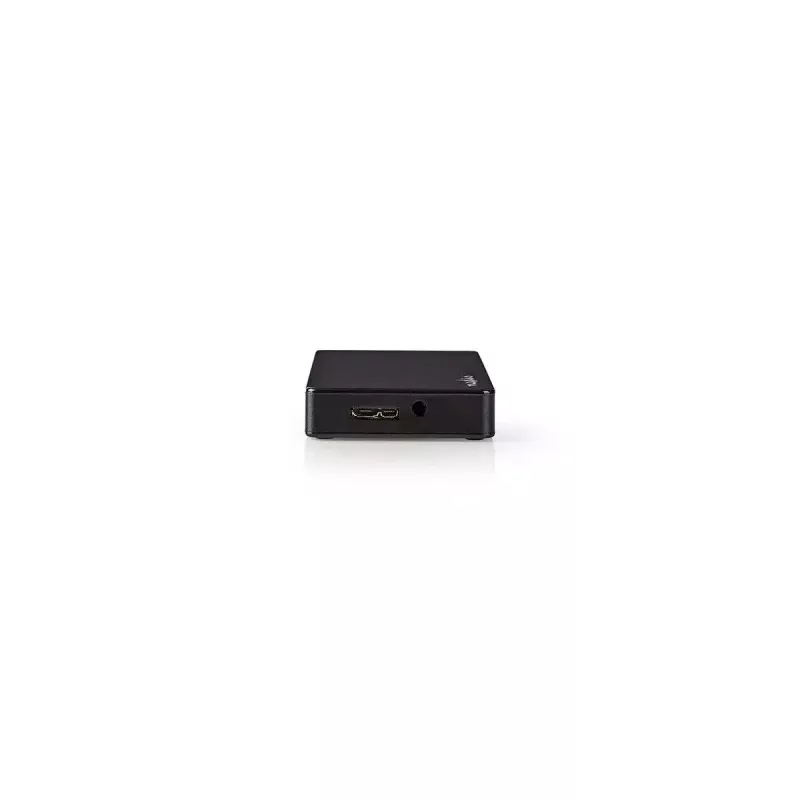 USB šakotuvas Nedis UHUBU3420BK USB 3.2 Gen 1 Micro-B juodas
