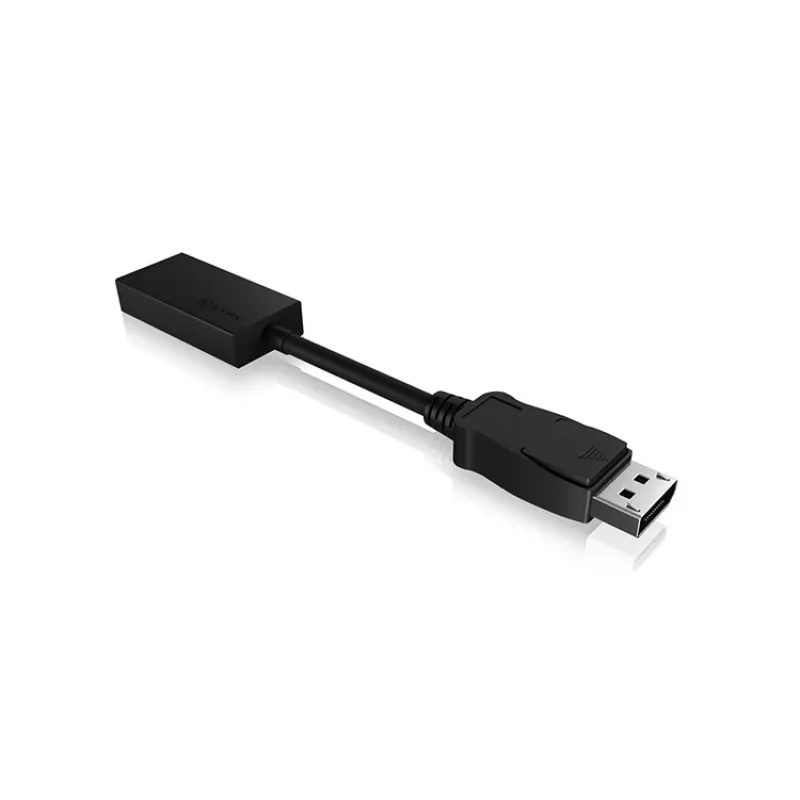 ICY BOX IB-AC508a DisplayPort HDMI Juoda