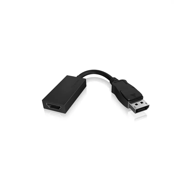 ICY BOX IB-AC508a DisplayPort HDMI Juoda