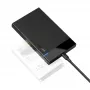 Ugreen 50743 saugojimo diskų dėklas HDD dėklas Juoda 2,5 colio