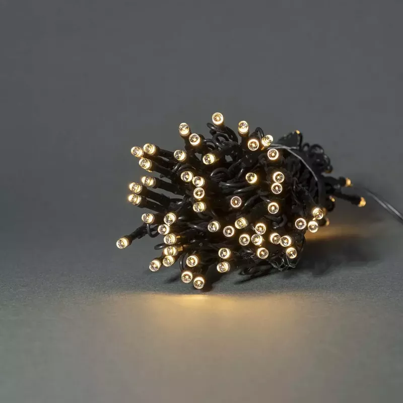 Dekoratyvinė šviesos grandinė Nedis WIFILX01W50 — 50 LED lempučių, 1,81 W, USB, IP65, 5 m laidas