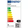 Dekoratyvinė šviesos grandinė Nedis WIFILX02W100 — 100 LED, 3,21 W, 10 m laidas, IP65, balta