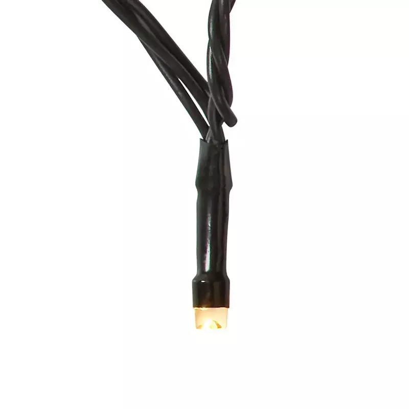 Dekoratyvinė šviesos grandinė Nedis WIFILX02W100 — 100 LED, 3,21 W, 10 m laidas, IP65, balta
