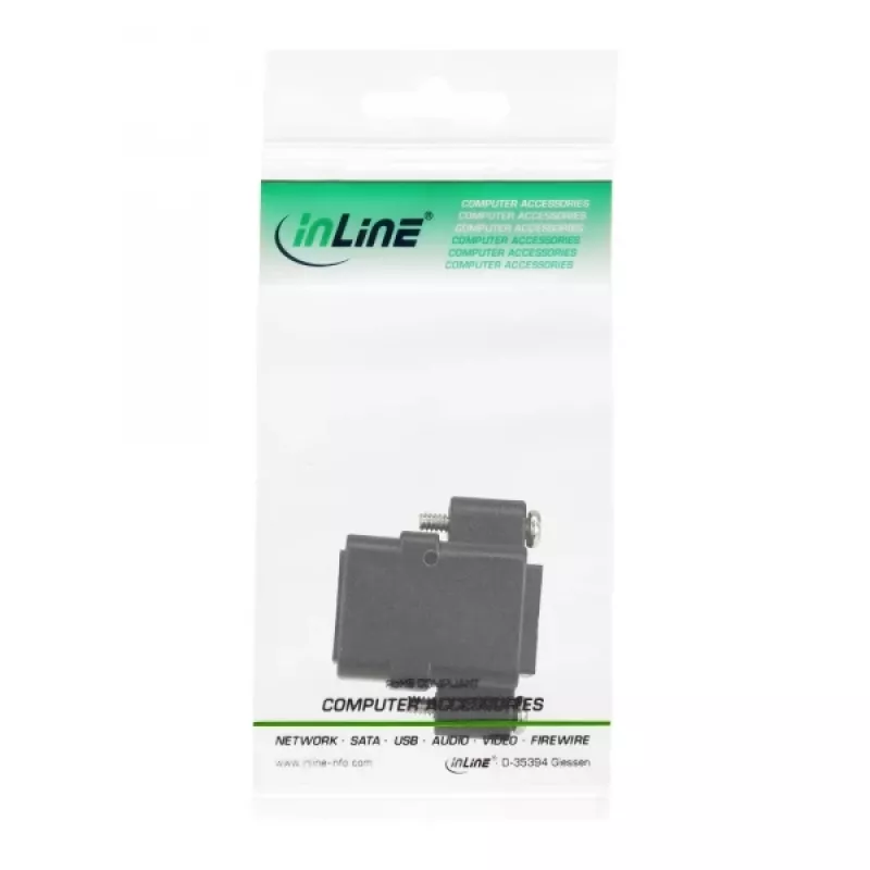 InLine komutacinis kabelis Cat.5e mova, UTP, 2x RJ45 (mot.) montavimui