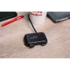 USB-C šakotuvas Speedlink SNAPPY EVO — USB 3.2 Gen 1 Type-C priegloba, 4 prievadai (Type-A + Type-C), 5 Gbps, juoda