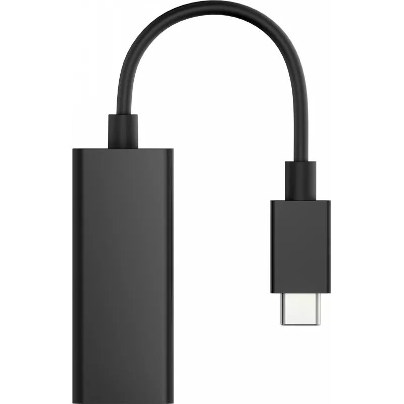 HP USB-C į RJ45 adapteris G2, laidinis, USB Type-C, juodas, Kinija, Namų, Windows 10, Windows 11