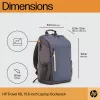 HP Travel 18 litrų 15.6 Mėlynos nakties nešiojamojo kompiuterio kuprinė, Kuprinė, 510 g