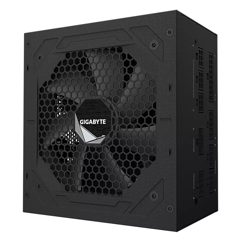 GIGABYTE UD1000GM PG5 maitinimo blokas 1000 W 20+4 kontaktų ATX ATX juodas