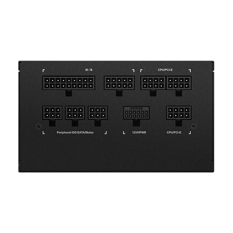 GIGABYTE UD1000GM PG5 maitinimo blokas 1000 W 20+4 kontaktų ATX ATX juodas